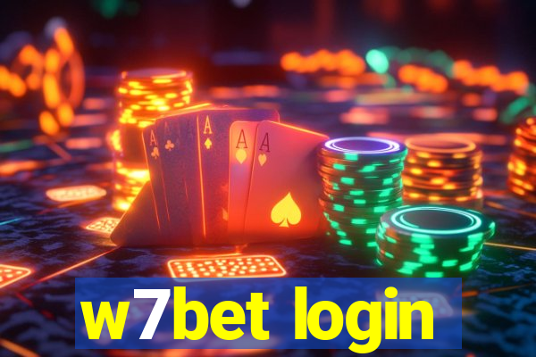 w7bet login